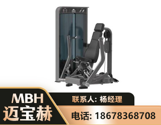 绵竹坐姿推胸训练器